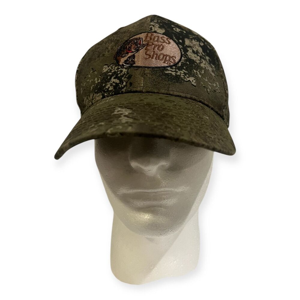 Bass Pro Shops Red Head Camo Hat Strapback Cap Adjustable Excellent